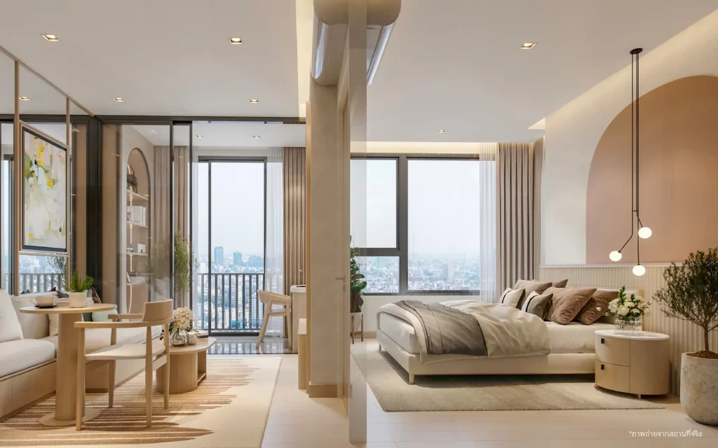 Bangkok luxury condo near Wongwian Yai BTS Station