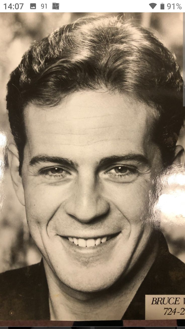Actor Bruce willis - Bruce Willis young