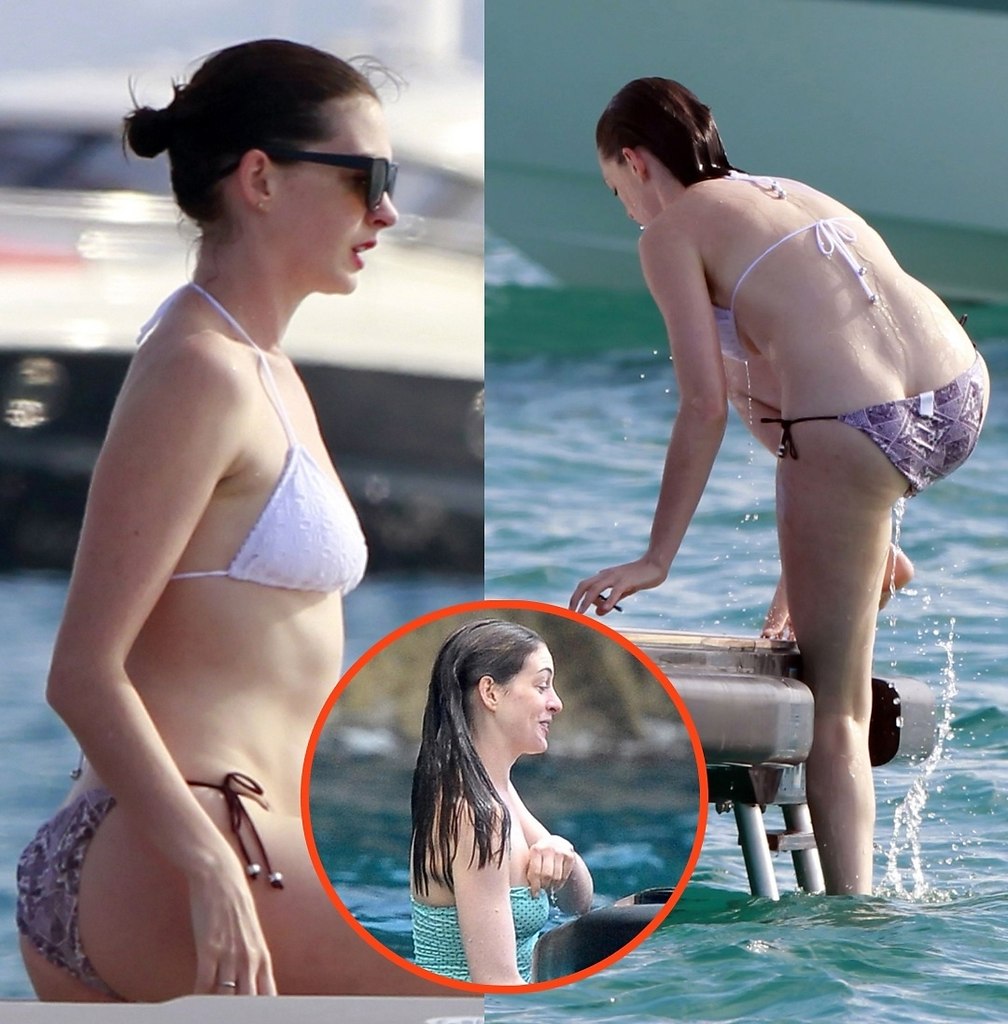 Anne Hathaway bikini pics