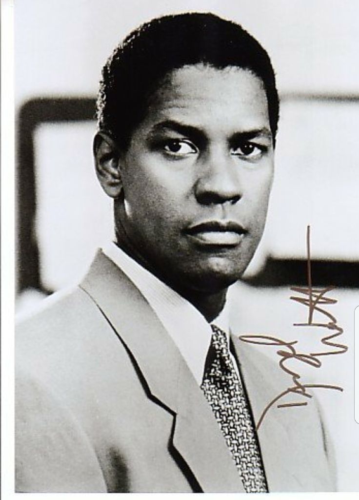 Denzel Washington young