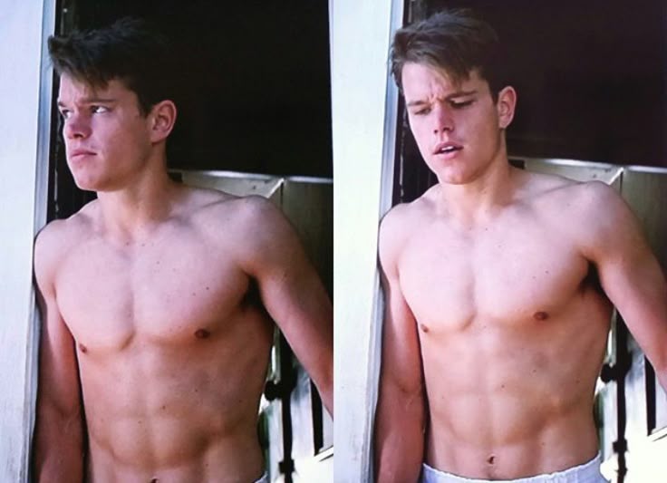 Matt Damon young