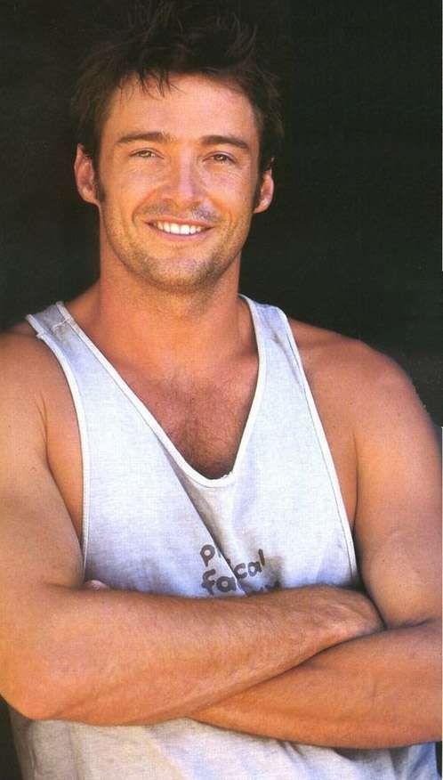hugh jackman young photos