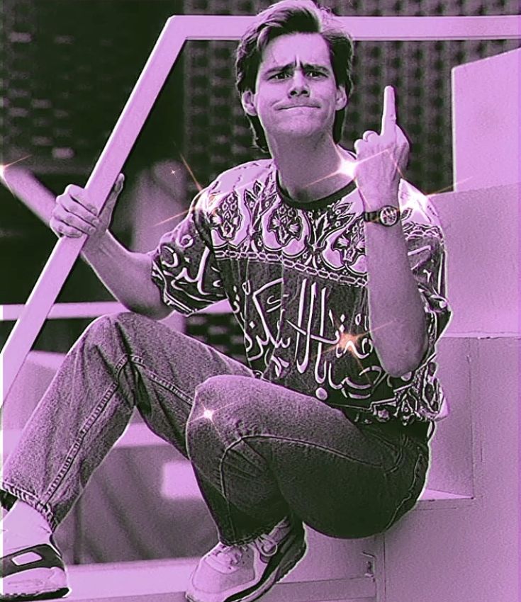 jim carrey young photos