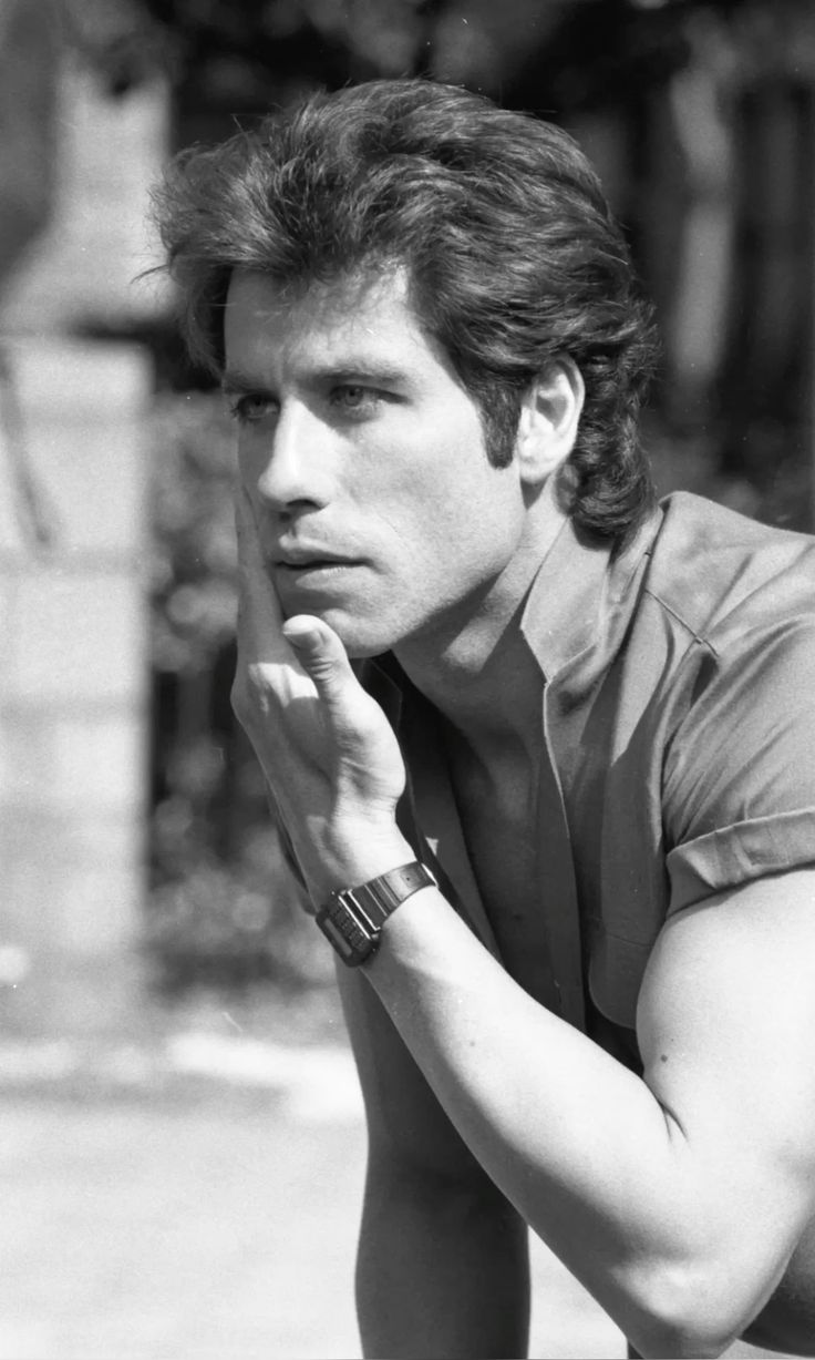 john travolta young photos