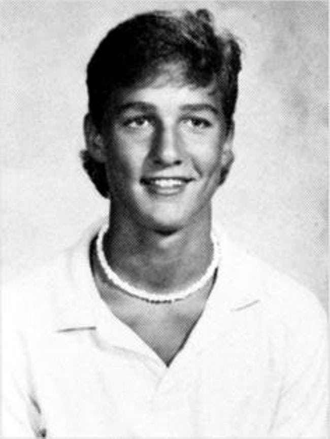 matthew mcconaughey young photo
