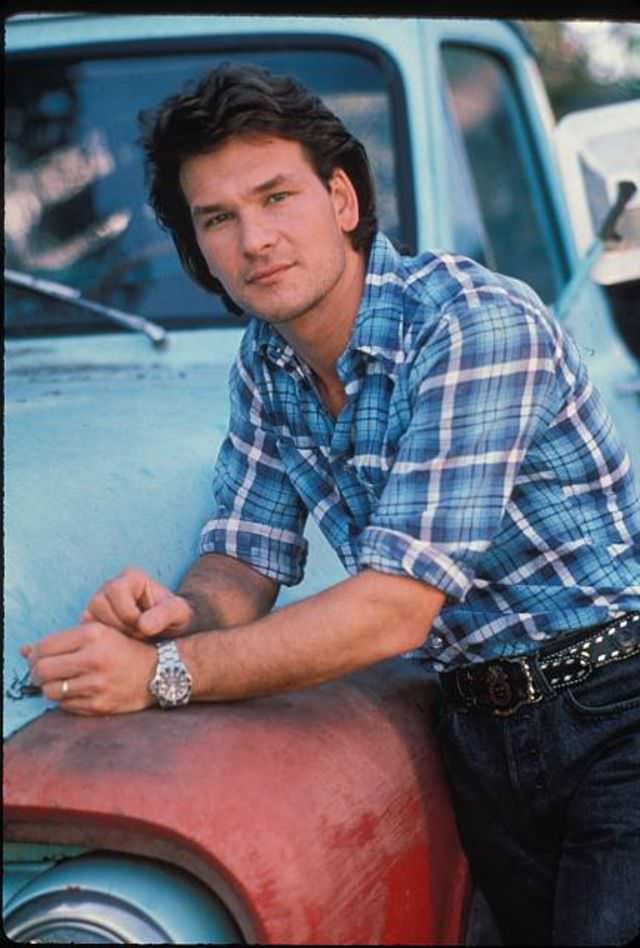 patrick swayze young images