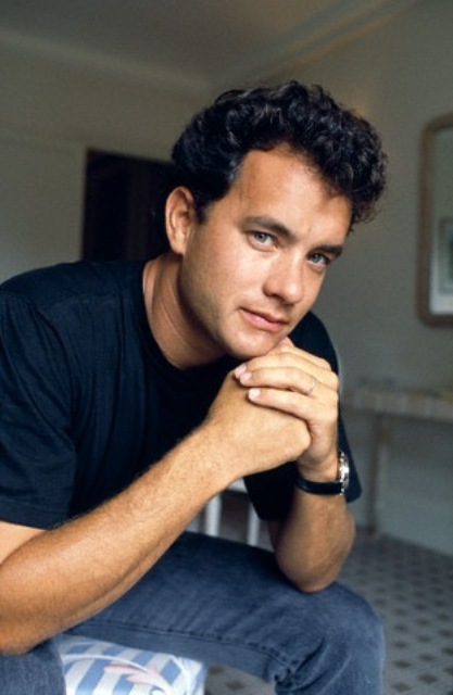 tom hanks young images