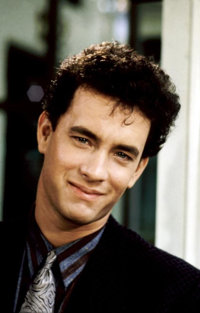 tom hanks young photos