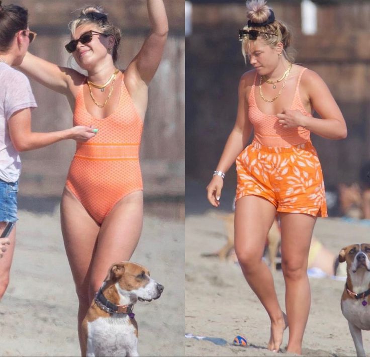 Florence Pugh bathing suits pictures