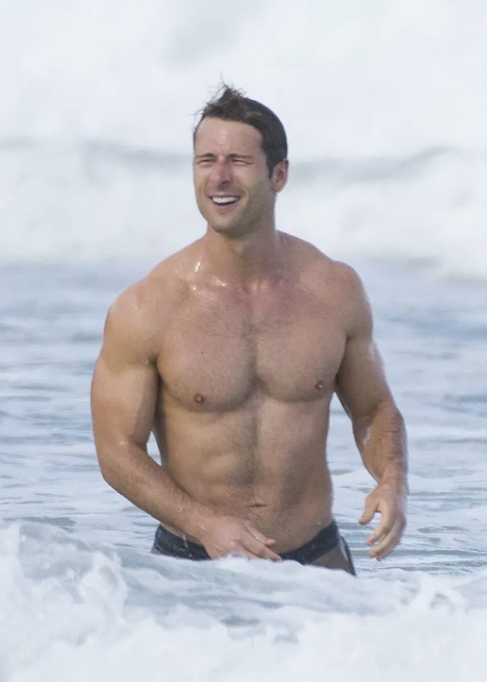 glen powell young photos