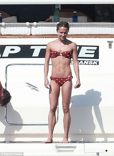 Alicia Vikander bikini photos