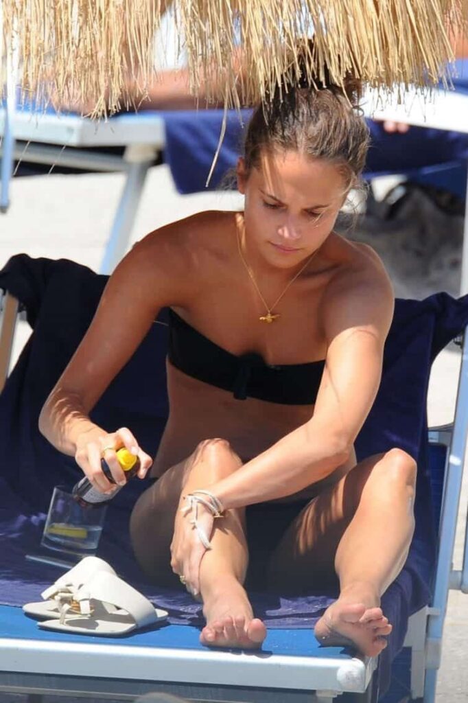Alicia Vikander sexy swimsuits images