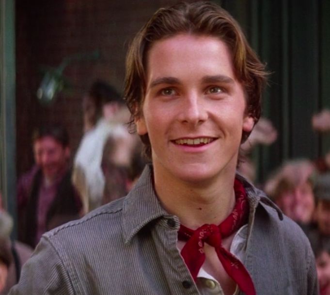 young Christian Bale
