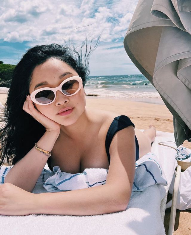Lana Condor bikini pics