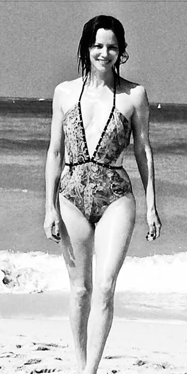 Mary-Louise Parker bathing suit images