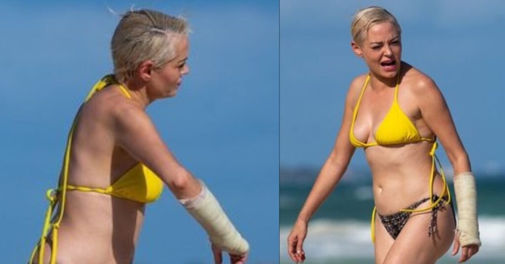 rose mcgowan bathing suit pictures